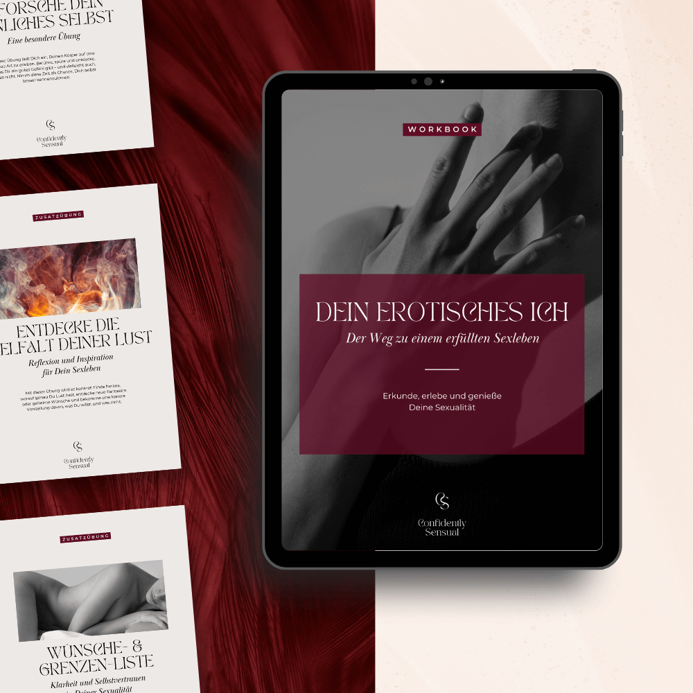 Confidently Sensual - Sexuell erfüllt Besserer Sex - Workbook Bundle Mockup